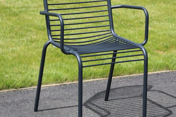 unity campus cambridge contour dining arm chair vine dining table round portrait 6